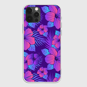 Чехол для iPhone 12 Pro Max с принтом Узор Неоновый Гибискус в Курске, Силикон |  | art | bouquet of flowers | floral | garden | gardening | hibiscus | neon | pattern | арт | ботаника | букет цветов | букеты | гигантские цветы | домашние цветы | каркаде | паттерн | рисунок цветов | садовод | садоводство