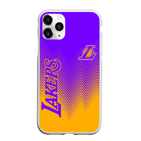 Чехол для iPhone 11 Pro матовый с принтом LOS ANGELES LAKERS / ЛЕЙКЕРС в Курске, Силикон |  | 24 lakers | kobe bryant | lakers | los angeles lakers | баскетбол. | коби брайант | лос анджелес лейкерс | лосанджелес лейкерс