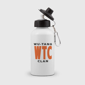 Бутылка спортивная с принтом Wu-Tang (WTC) в Курске, металл | емкость — 500 мл, в комплекте две пластиковые крышки и карабин для крепления | Тематика изображения на принте: black | hiphop | method man | music | new york | nyc | odb | old school | rap | rza | wu tang clan | wutang | ву тэнг | граффити | микрофон | музыка | нью йорк | рэп | рэпер | хипхоп