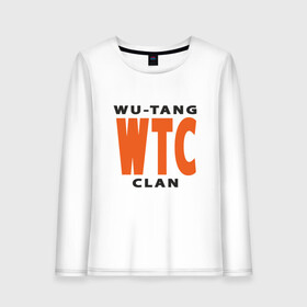 Женский лонгслив хлопок с принтом Wu-Tang (WTC) в Курске, 100% хлопок |  | black | hiphop | method man | music | new york | nyc | odb | old school | rap | rza | wu tang clan | wutang | ву тэнг | граффити | микрофон | музыка | нью йорк | рэп | рэпер | хипхоп