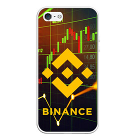 Чехол для iPhone 5/5S матовый с принтом BINANCE / БИНАНС / БАНАН в Курске, Силикон | Область печати: задняя сторона чехла, без боковых панелей | binance | binance com | bitcoin | bittrex com | btc | exmo me | hodl. | trading | банан биржа | бинанс | биткоин | криптовалюта биржа | криптотрейдер | криптотрейдинг | трейдинг