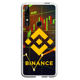 Чехол для Honor P Smart Z с принтом BINANCE / БИНАНС / БАНАН в Курске, Силикон | Область печати: задняя сторона чехла, без боковых панелей | binance | binance com | bitcoin | bittrex com | btc | exmo me | hodl. | trading | банан биржа | бинанс | биткоин | криптовалюта биржа | криптотрейдер | криптотрейдинг | трейдинг