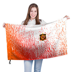 Флаг 3D с принтом Сборная Испании в Курске, 100% полиэстер | плотность ткани — 95 г/м2, размер — 67 х 109 см. Принт наносится с одной стороны | spain | барселона | иньеста | испания | новости | пике | последние новости | реал мадрид | россия | сборная испании | спорт | футбол | чемпионат мира | чм