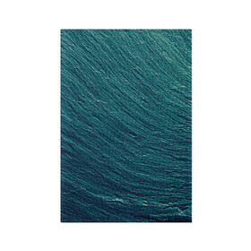 Обложка для паспорта матовая кожа с принтом Endless Sea в Курске, натуральная матовая кожа | размер 19,3 х 13,7 см; прозрачные пластиковые крепления | Тематика изображения на принте: background | blue | dark | gradient | green | lines | ocean | paints | ripples | sea | spot | spots | stripes | texture | waves | волны | голубая | градиент | зеленый | краски | линии | море | океан | полосы | пятна | пятно | рябь | текстура | т