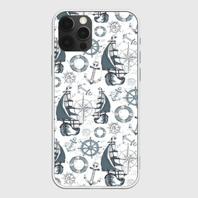 Чехол для iPhone 12 Pro Max с принтом Морской узор  Nautical Pattern в Курске, Силикон |  | anchor | anchors | lifebuoy | maritime | nautica | sail | sailboat | ship | ships | для моряков | компас | корабли | корабль | морская тематика | морской волк | моряк | парусник | роза ветров | спасательный круг | стороны света