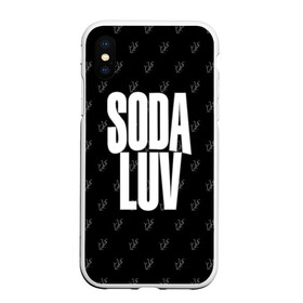 Чехол для iPhone XS Max матовый с принтом Репер - SODA LUV в Курске, Силикон | Область печати: задняя сторона чехла, без боковых панелей | rap | rapper | soda luv | st. petersburg | vladislav terentyuk | владислав терентюк | репер | рэп | рэп исполнитель | санкт петербург