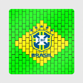 Магнит виниловый Квадрат с принтом Сборная Бразилии в Курске, полимерный материал с магнитным слоем | размер 9*9 см, закругленные углы | Тематика изображения на принте: brazil | neymar | бразилия | коутиньо | марсело | неймар | роберто карлос | роналдиньо | роналдо | сборная бразилии | спорт | футбол | чемпионат мира