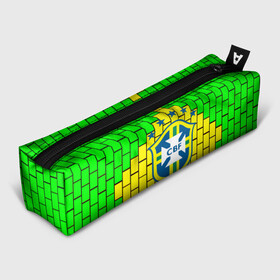 Пенал школьный 3D с принтом Сборная Бразилии в Курске, 100% полиэстер | плотная ткань, застежка на молнии | brazil | neymar | бразилия | коутиньо | марсело | неймар | роберто карлос | роналдиньо | роналдо | сборная бразилии | спорт | футбол | чемпионат мира