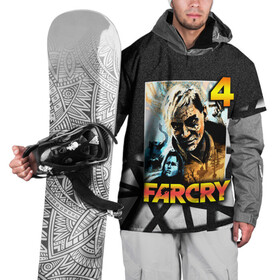Накидка на куртку 3D с принтом FARCRY 4 | Пэйган Мин в Курске, 100% полиэстер |  | far cry | far cry 5 | far cry new dawn | far cry primal | farcry | fc 5 | fc5 | game | new dawn | primal | игры | постапокалипсис | фар край | фар край 5