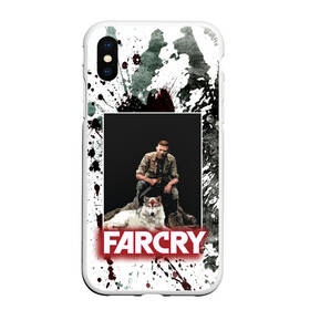 Чехол для iPhone XS Max матовый с принтом FARCRY WOLF в Курске, Силикон | Область печати: задняя сторона чехла, без боковых панелей | far cry | far cry 5 | far cry new dawn | far cry primal | farcry | fc 5 | fc5 | game | new dawn | primal | игры | постапокалипсис | фар край | фар край 5