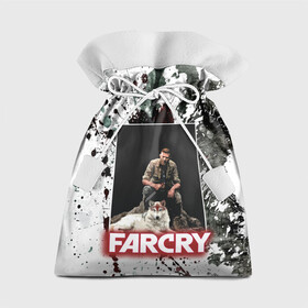 Подарочный 3D мешок с принтом FARCRY WOLF в Курске, 100% полиэстер | Размер: 29*39 см | Тематика изображения на принте: far cry | far cry 5 | far cry new dawn | far cry primal | farcry | fc 5 | fc5 | game | new dawn | primal | игры | постапокалипсис | фар край | фар край 5