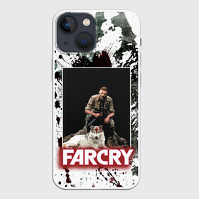 Чехол для iPhone 13 mini с принтом FARCRY WOLF в Курске,  |  | Тематика изображения на принте: far cry | far cry 5 | far cry new dawn | far cry primal | farcry | fc 5 | fc5 | game | new dawn | primal | игры | постапокалипсис | фар край | фар край 5