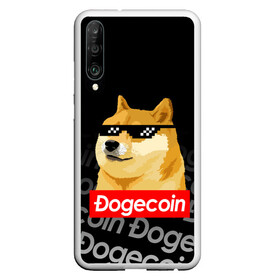 Чехол для Honor P30 с принтом DOGECOIN / DOGE / ДОГИКОИН в Курске, Силикон | Область печати: задняя сторона чехла, без боковых панелей | crypto | cryptocurrency | doge | dogecoin | elon mask | trading | биржа криптовалют | доги | догикоин | илон маск | криптовалюта | мем | трейдинг.