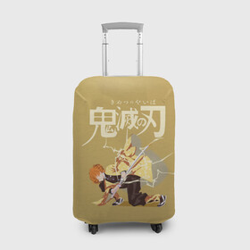 Чехол для чемодана 3D с принтом Зеницу Агацума | Kimetsu no Yaiba в Курске, 86% полиэфир, 14% спандекс | двустороннее нанесение принта, прорези для ручек и колес | demon slayer | kamado | kimetsu no yaiba | nezuko | tanjiro | аниме | гию томиока | зеницу агацума | иноске хашибира | камадо | клинок | корзинная девочка | манга | музан кибуцуджи | незуко | рассекающий демонов | танджиро