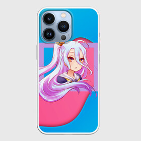 Чехол для iPhone 13 Pro с принтом Sweet Shiro в Курске,  |  | anime | no game no life | аниме | анимэ | без игры жизни нет | пустые | сиро | сора