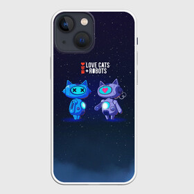 Чехол для iPhone 13 mini с принтом Love, Death and Robots | Любовь, Смерть и Роботы (Z) в Курске,  |  | cats | death | love | love death robots | netflix | robots | vedeathrobots | xbot 4000 | любовь | нетфликс | роботы | сериал | сериалы