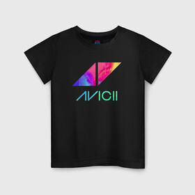 Детская футболка хлопок с принтом AVICII RAINBOW в Курске, 100% хлопок | круглый вырез горловины, полуприлегающий силуэт, длина до линии бедер | avicii | beatport | club | dj | edm | electro | eq | house | levels | music | production | radio | techno | top | trance | ависи | авичи | дискотека | звезда | клуб | музыка | музыкант | продюссер | радио | фестиваль | швеция | эквалайзер