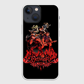 Чехол для iPhone 13 mini с принтом Dethklok concert в Курске,  |  | dethklok | metalocalypse | апокалипсис | вильям мердерфэйс | металл | металлапокалипсис | мульт | мультфильм | пиклз | рок группа | сквизгаард эксплоужен | токи вортуз