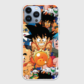 Чехол для iPhone 13 Pro Max с принтом Dragon Ball (главные герои) в Курске,  |  | Тематика изображения на принте: anime | dragon ball | dragon ball z | goku | аниме | драконий жемчуг | жемчуг дракона | манга | сайян | сон гоку