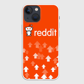 Чехол для iPhone 13 mini с принтом REDDIT   РЕДДИТ   UPVOTED в Курске,  |  | forum | logo | memeeconomy | memes | reddit | the button | upvoted | вверх. | градиент | лого | логотип | мемы | поднять голос | подписчики | реддит | редит | сабреддит | социальная сеть | стрелки | тайный санта | форум