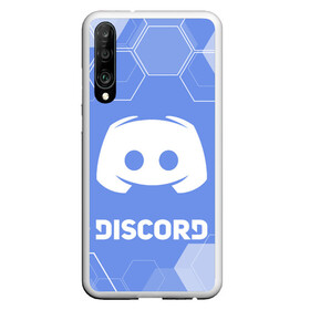 Чехол для Honor P30 с принтом DISCORD / ДИСКОРД / ПЛИТЫ в Курске, Силикон | Область печати: задняя сторона чехла, без боковых панелей | discord | discord nitro | gamer | games | дискорд | дискорд бот | дискорд нитро | дискорд сервер | игры | логотип | плиты | соты | социальные сети | узор. | фон