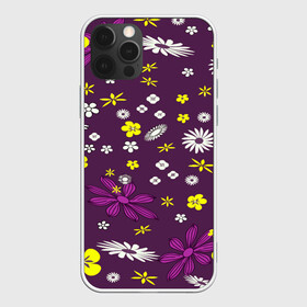 Чехол для iPhone 12 Pro Max с принтом Цвета цветов дизайн в Курске, Силикон |  | Тематика изображения на принте: colorful | colors | design | floral | flowers | дизайн | красочные | цвета | цветочный | цветы