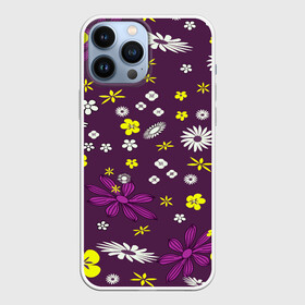 Чехол для iPhone 13 Pro Max с принтом Цвета цветов дизайн в Курске,  |  | Тематика изображения на принте: colorful | colors | design | floral | flowers | дизайн | красочные | цвета | цветочный | цветы