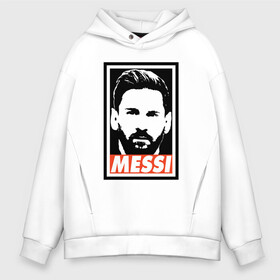 Мужское худи Oversize хлопок с принтом Obey Messi в Курске, френч-терри — 70% хлопок, 30% полиэстер. Мягкий теплый начес внутри —100% хлопок | боковые карманы, эластичные манжеты и нижняя кромка, капюшон на магнитной кнопке | argentina | barca | barcelona | football | lionel | messi | spain | sport | аргентина | барса | барселона | гол | золотой мяч | игрок | испания | камп ноу | лионель | месси | мяч | спорт | тренер | футбол | чемпион | чемпионат