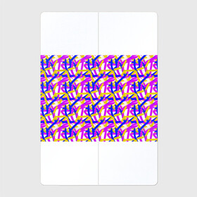 Магнитный плакат 2Х3 с принтом абстракция из ярких полос в Курске, Полимерный материал с магнитным слоем | 6 деталей размером 9*9 см | abstract | art | blue | bright | brush strokes | childrens | color | daub | drawing | geometry | gouache | isometry | lilac | pattern | stripes | three | yellow | абстрактный | гуашь | желтый | мазки кистью | мазня | полосы | синий | сиреневый | три | цве