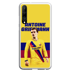 Чехол для Honor P30 с принтом ANTOINE GRIEZMANN / ГРИЗМАНН в Курске, Силикон | Область печати: задняя сторона чехла, без боковых панелей | antoine griezmann | barcelona | football | sport | антуан гризманн | барселона | номер 7 | сборная франции | спорт. | футбол