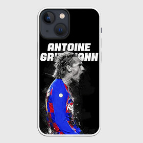 Чехол для iPhone 13 mini с принтом ANTOINE GRIEZMANN   ГРИЗМАНН в Курске,  |  | antoine griezmann | barcelona | football | sport | антуан гризманн | барселона | номер 7 | сборная франции | спорт | футбол | черный.