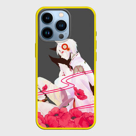 Чехол для iPhone 13 Pro с принтом Flower Tomoe в Курске,  |  | akura | kamisama kiss | kitsune | mizuki | nanami | tomoe | yokai | акура | аниме | бог | боги | демон лис | демоны | ёкай | змея | йокай | кицуне | лис | мидзуки | мизуки | нанами | неко | очень приятно бог | томое | томоэ