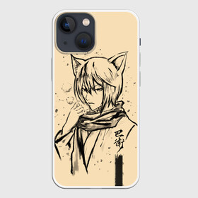 Чехол для iPhone 13 mini с принтом Kitsune Tomoe в Курске,  |  | akura | kamisama kiss | kitsune | mizuki | nanami | tomoe | yokai | акура | аниме | бог | боги | демон лис | демоны | ёкай | змея | йокай | кицуне | лис | мидзуки | мизуки | нанами | неко | очень приятно бог | томое | томоэ