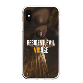 Чехол для iPhone XS Max матовый с принтом RESIDENT EVIL VILLAGE | ЛЕДИ ДИМИТРЕСКУ (Z) в Курске, Силикон | Область печати: задняя сторона чехла, без боковых панелей | Тематика изображения на принте: horror | resident evil | resident evil 8 | village | демитреска | деревня | димитреску | леди димитреска | обитель зла | резидент эвил | ресидент евил | хоррор