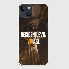 Чехол для iPhone 13 с принтом RESIDENT EVIL VILLAGE | ЛЕДИ ДИМИТРЕСКУ (Z) в Курске,  |  | horror | resident evil | resident evil 8 | village | демитреска | деревня | димитреску | леди димитреска | обитель зла | резидент эвил | ресидент евил | хоррор