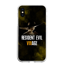 Чехол для iPhone XS Max матовый с принтом RESIDENT EVIL VILLAGE | LADY DIMITRESCU (Z) в Курске, Силикон | Область печати: задняя сторона чехла, без боковых панелей | Тематика изображения на принте: horror | lady dimitrescu | resident evil | resident evil 8 | village | демитреска | деревня | димитреску | леди димитреска | обитель зла | резидент эвил | ресидент евил | хоррор