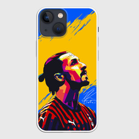 Чехол для iPhone 13 mini с принтом ЗЛАТАН ИБРАГИМОВИЧ   ШВЕЦИЯ в Курске,  |  | football | sport | zlatan ibrahimovic | златан ибрагимович | милан | сборная швеции. | спорт | футбол