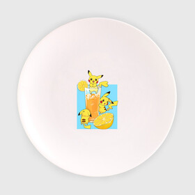 Тарелка с принтом Пикачу в лимонаде в Курске, фарфор | диаметр - 210 мм
диаметр для нанесения принта - 120 мм | anime | picachu | pikachu | аниме | красная шапочка | милый | пика | пикачу | покебол | покемон