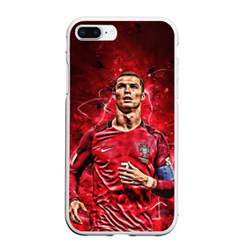 Чехол для iPhone 7Plus/8 Plus матовый с принтом Cristiano Ronaldo (Portugal) в Курске, Силикон | Область печати: задняя сторона чехла, без боковых панелей | 7 | cr | cr7 | cristiano | fc | fifa | footbal | juventus | madrid | portugal | real | ronaldo | soccer | криштиану | лига | мяч | мячик | поле | португалия | роналду | спорт | форма | футбол | футболист | футбольная | футбольный | чемпион |