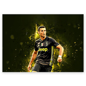 Поздравительная открытка с принтом Cristiano Ronaldo (Juventus) в Курске, 100% бумага | плотность бумаги 280 г/м2, матовая, на обратной стороне линовка и место для марки
 | Тематика изображения на принте: 7 | cr | cr7 | cristiano | fc | fifa | footbal | juventus | madrid | portugal | real | ronaldo | soccer | криштиану | лига | мяч | мячик | поле | португалия | роналду | спорт | форма | футбол | футболист | футбольная | футбольный | чемпион |