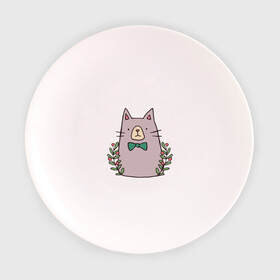 Тарелка с принтом торжественный кот в Курске, фарфор | диаметр - 210 мм
диаметр для нанесения принта - 120 мм | акварель | бабочка | бантик | галстук | животные | звери | кот | котейка | рисунок | торжественный