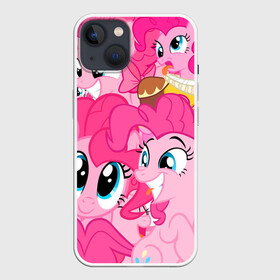 Чехол для iPhone 13 с принтом Pinkie Pie pattern в Курске,  |  | my little pony | дружба это чудо | единорог | единороги | май литл пони | мульт | мультфильм