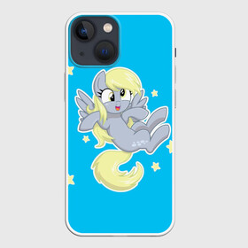 Чехол для iPhone 13 mini с принтом Пони в звёздном небе в Курске,  |  | my little pony | дружба это чудо | единорог | единороги | май литл пони | мульт | мультфильм
