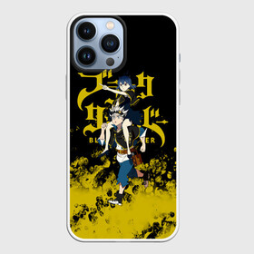 Чехол для iPhone 13 Pro Max с принтом Аста и Секре Сваллотейл в Курске,  |  | asta | black bulls | black clover | quartet knights | yuno | акума | аниме | аста | блэк кловер | буракку куро:ба | демон | королевство клевера | король магов | лихт | магна | манга | пятилистник | черный бык | чёрный клев