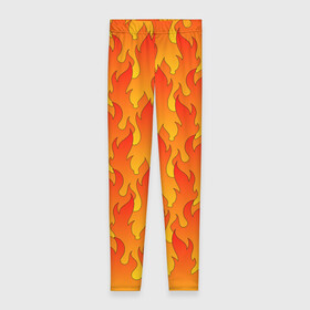 Леггинсы 3D с принтом ПЛАМЯ 2 0 в Курске, 80% полиэстер, 20% эластан | Эластичный пояс, зауженные к низу, низкая посадка | fire | flame | горячий | желтый | красный | летний | огонь | пожар | стиль | теплый | тренд | языки пламени | яркий