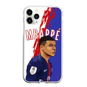 Чехол для iPhone 11 Pro матовый с принтом КИЛИАН МБАППЕ / KYLIAN MBAPPE в Курске, Силикон |  | Тематика изображения на принте: football | kylian mbapp lottin | sport | килиан мбаппе | пари сен жермен | сборная франции. | спорт | футбол