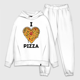 Мужской костюм хлопок OVERSIZE с принтом I LOVE PIZZA | Я ЛЮБЛЮ ПИЦЦУ (Z) в Курске,  |  | affection | cardiac | fondness | heart | i love pizza | love | loving | pizza | еда | любимая | любимый | любовь | любоф | любофф | любофь | надписи | надпись | пицца | сердечко | сердце | сердцевина | сердчишко