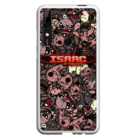 Чехол для Honor P Smart Z с принтом Binding of Isaac Stickerbomb в Курске, Силикон | Область печати: задняя сторона чехла, без боковых панелей | Тематика изображения на принте: afterbirth | art | boss | game | gaming | pattern | roguelike | rpg | steam | stickerbombing | the binding of isaac | арт | графика | жертвоприношение исаака | игра | изаак | иллюстрация | паттерн | рисунки | рисунок | рогалик | стикербомбин