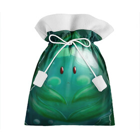 Подарочный 3D мешок с принтом Водяной дух в Курске, 100% полиэстер | Размер: 29*39 см | Тематика изображения на принте: вода | водоросли | водяной | дух | капля | под водой