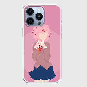 Чехол для iPhone 13 Pro с принтом Natsuki Art в Курске,  |  | anime | game | games | monika | natsuki | sayori | yuri | аниме | визуальный роман | доки доки | игра | игры | литературный клуб | моника | нацуки | саёри | юри